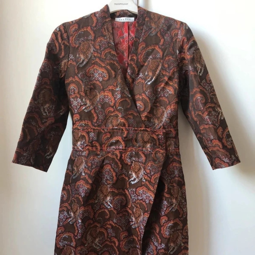 Kimono dress (jacket) Sandro size 1